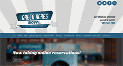 Desktop Screenshot of greenacresbowl.com